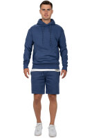 Regular Fit Shorts Herren Marken-Stick 23RS036 Dark Blue L