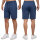 Regular Fit Shorts Herren Marken-Stick 23RS036 Dark Blue L