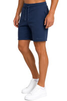Reichstadt Herren Regular Fit Kurze Hose Marken-Stick 23RS036 Dark Blue 4XL