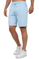 Reichstadt Herren Regular Fit Kurze Hose Marken-Stick 23RS036 Baby Blue XS