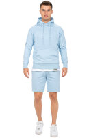 Reichstadt Herren Regular Fit Kurze Hose Marken-Stick 23RS036 Baby Blue XS