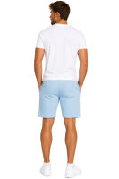 Reichstadt Herren Regular Fit Kurze Hose Marken-Stick 23RS036 Baby Blue L