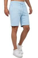 Reichstadt Herren Regular Fit Kurze Hose Marken-Stick 23RS036 Baby Blue 3XL