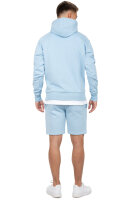 Reichstadt Herren Regular Fit Kurze Hose Marken-Stick 23RS036 Baby Blue 3XL