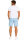 Reichstadt Herren Regular Fit Kurze Hose Marken-Stick 23RS036 Baby Blue 4XL