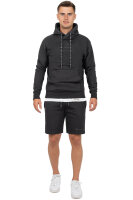 Reichstadt Herren Regular Fit Kurze Hose Marken-Stick 23RS036 Black XS