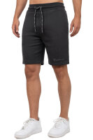 Reichstadt Herren Regular Fit Kurze Hose Marken-Stick 23RS036 Black L