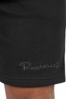 Reichstadt Herren Regular Fit Kurze Hose Marken-Stick 23RS036 Black L