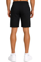 Reichstadt Herren Regular Fit Kurze Hose Marken-Stick 23RS036 Black 4XL