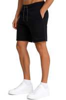 Reichstadt Herren Regular Fit Kurze Hose Marken-Stick 23RS036 Black 4XL