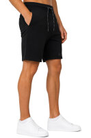 Reichstadt Herren Regular Fit Kurze Hose Marken-Stick 23RS036 Black 4XL