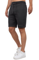 Reichstadt Herren Regular Fit Kurze Hose Marken-Stick 23RS036 Black 5XL