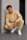 Reichstadt Herren Regular Fit Pullover Logo-Stitching 23RS037 Beige XS