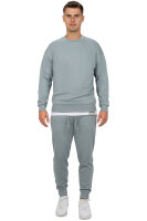 Regular Fit Pullover Herren Logo-Stitching23RS037 Grey L