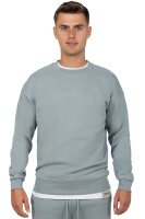 Reichstadt Herren Regular Fit Pullover Logo-Stitching 23RS037 Grey L