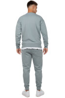 Reichstadt Herren Regular Fit Pullover Logo-Stitching 23RS037 Grey L