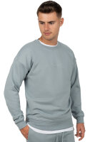 Reichstadt Herren Regular Fit Pullover Logo-Stitching 23RS037 Grey 3XL