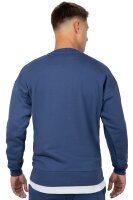 Regular Fit Pullover Herren Logo-Stitching23RS037 Dark Blue M