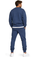 Reichstadt Herren Regular Fit Pullover Logo-Stitching 23RS037 Dark Blue L
