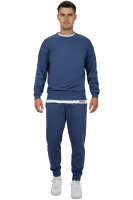 Reichstadt Herren Regular Fit Pullover Logo-Stitching 23RS037 Dark Blue XL