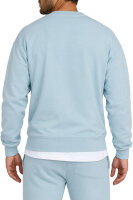 Reichstadt Herren Regular Fit Pullover Logo-Stitching 23RS037 Baby Blue 5XL