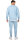 Regular Fit Pullover Herren Logo-Stitching23RS037 Baby Blue 5XL