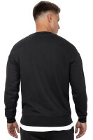 Regular Fit Pullover Herren Logo-Stitching23RS037 Black 3XL