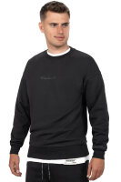 Regular Fit Pullover Herren Logo-Stitching23RS037 Black 3XL