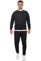 Regular Fit Pullover Herren Logo-Stitching23RS037 Black 3XL