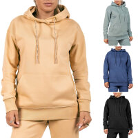 Reichstadt Damen Relaxed Fit Hoodie Marken-Stick 23RSW038