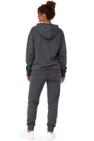 Reichstadt Damen Relaxed Fit Hoodie Marken-Stick 23RSW038 Anthracite XS