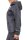 Relaxed Fit Hoodie Damen Marken-Stick 23RSW038 Anthracite S