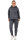 Relaxed Fit Hoodie Damen Marken-Stick 23RSW038 Anthracite S