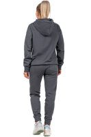Relaxed Fit Hoodie Damen Marken-Stick 23RSW038 Anthracite XXL