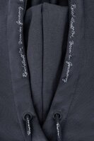 Relaxed Fit Hoodie Damen Marken-Stick 23RSW038 Anthracite XXL