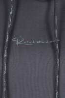 Relaxed Fit Hoodie Damen Marken-Stick 23RSW038 Anthracite 3XL
