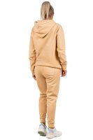 Relaxed Fit Hoodie Damen Marken-Stick 23RSW038 Beige M