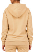Reichstadt Damen Relaxed Fit Hoodie Marken-Stick 23RSW038 Beige 4XL