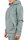 Relaxed Fit Hoodie Damen Marken-Stick 23RSW038 Grey M