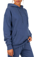 Reichstadt Damen Relaxed Fit Hoodie Marken-Stick 23RSW038 Dark Blue M