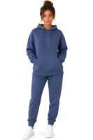 Reichstadt Damen Relaxed Fit Hoodie Marken-Stick 23RSW038 Dark Blue M