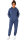 Reichstadt Damen Relaxed Fit Hoodie Marken-Stick 23RSW038 Dark Blue M