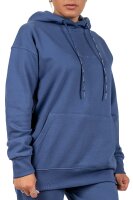 Reichstadt Damen Relaxed Fit Hoodie Marken-Stick 23RSW038 Dark Blue 4XL