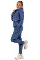 Reichstadt Damen Relaxed Fit Hoodie Marken-Stick 23RSW038 Dark Blue 4XL