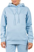 Reichstadt Damen Relaxed Fit Hoodie Marken-Stick 23RSW038 Baby Blue XS