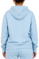 Reichstadt Damen Relaxed Fit Hoodie Marken-Stick 23RSW038 Baby Blue L