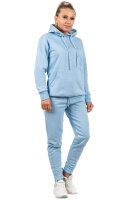 Relaxed Fit Hoodie Damen Marken-Stick 23RSW038 Baby Blue L