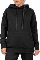 Relaxed Fit Hoodie Damen Marken-Stick 23RSW038 Black XS