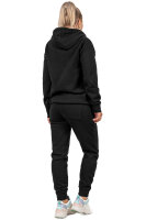 Relaxed Fit Hoodie Damen Marken-Stick 23RSW038 Black M