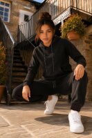 Reichstadt Damen Relaxed Fit Hoodie Marken-Stick 23RSW038 Black XXL